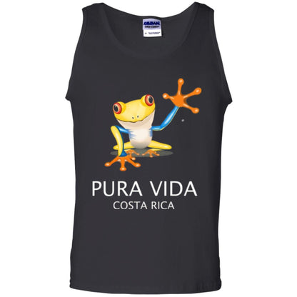 Tree Frog T-shirt Pura Vida Costa Rica T-shirt Black