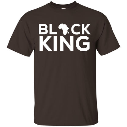 Pride Black Power Panthers Lives Matter Black King Africa T-shirt Dark Chocolate