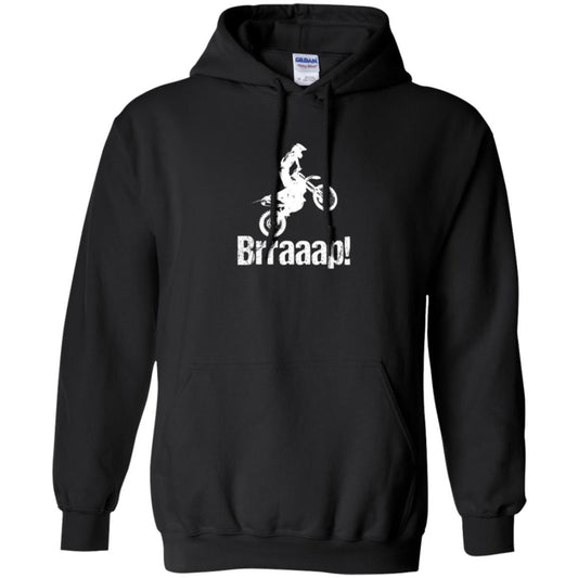 Motocross T-shirt Dirt Bike Rider Brraaap Black
