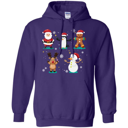 Christmas Character Ideas Gift Shirt Purple
