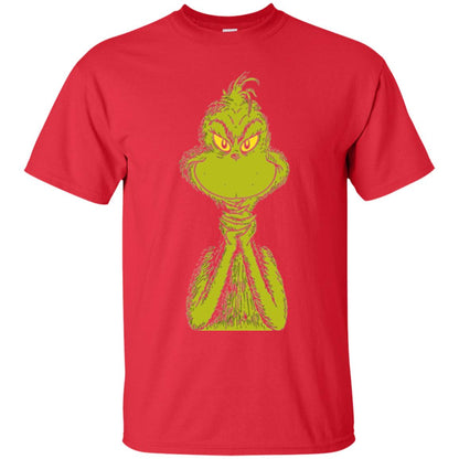 Dr. Seuss Classic Sly Grinch T-shirt Red