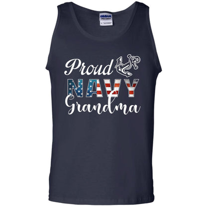 Proud Navy Grandma Military Mama Shirt Navy
