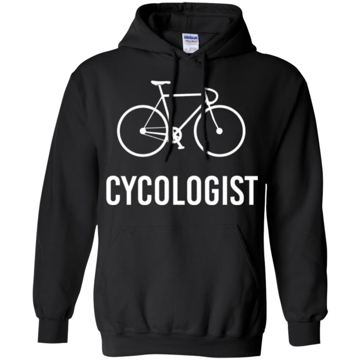 Bicycle Lovers T-shirt Cycologist Black