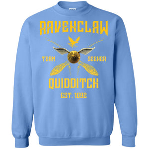 Ravenclaw Quiddith Team Seeker Est 1092 Harry Potter ShirtG180 Gildan Crewneck Pullover Sweatshirt 8 oz.