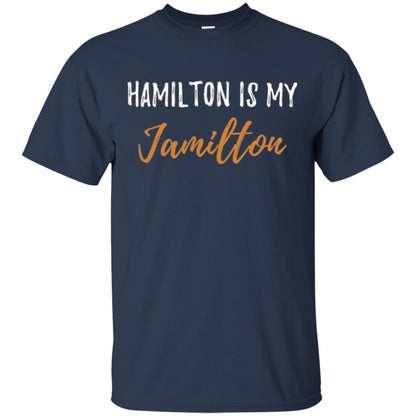Musican T-shirt Hamilton Is My Jamilton Navy