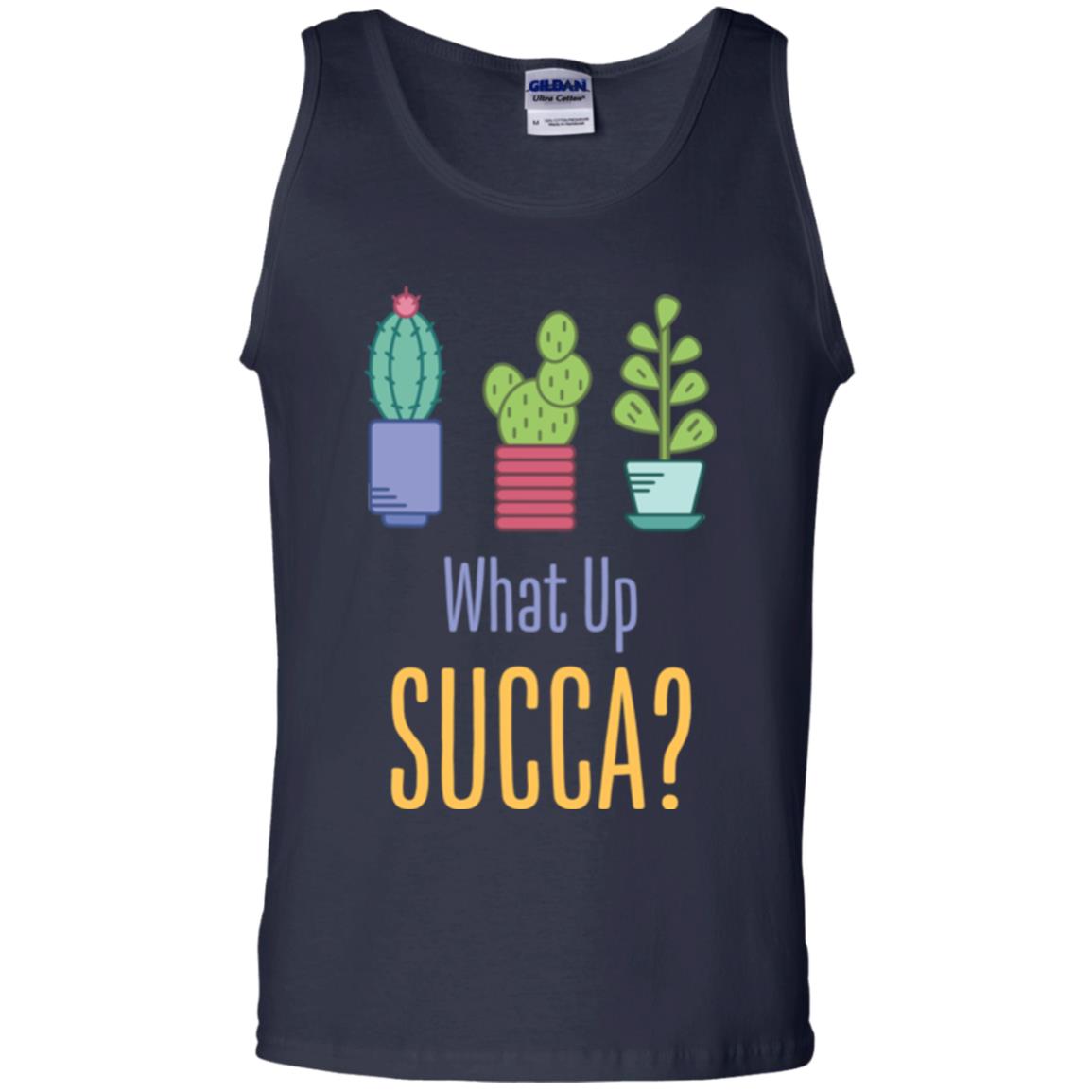 Cactus T-shirt What Up Succa Navy