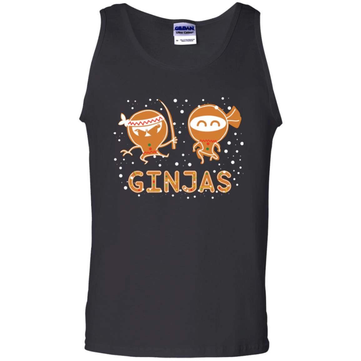 Christmas T-shirt Ginjas Black