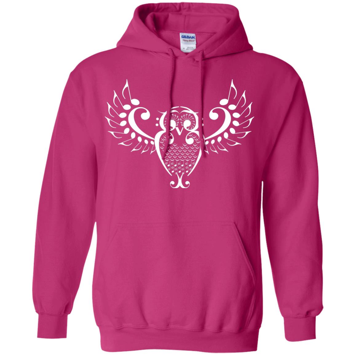 Music Owl Note Notes Musician Shirt Heliconia