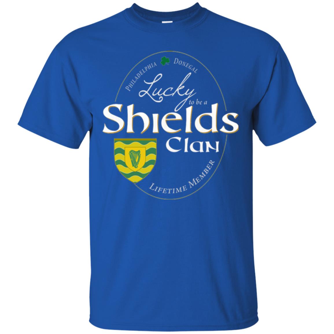 St Patricks Day T-shirt Shields Clan Lucky Lifetime Member T-shirt Royal