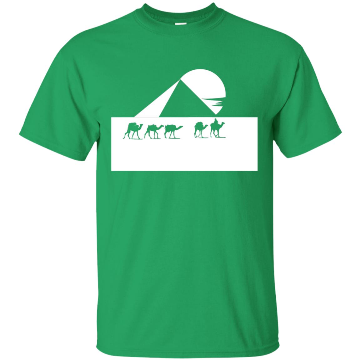 Egyptian Great Pyramid Of Giza T-shirt Irish Green