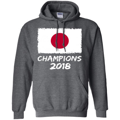 Football Lover T-shirt Japan Champions 2018 T-shirt Dark Heather