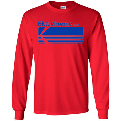 Logo T-shirt Vintage Ektachrome Film Red