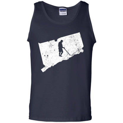 Connecticut Metal Detector Shirt Geocaching Swag Navy
