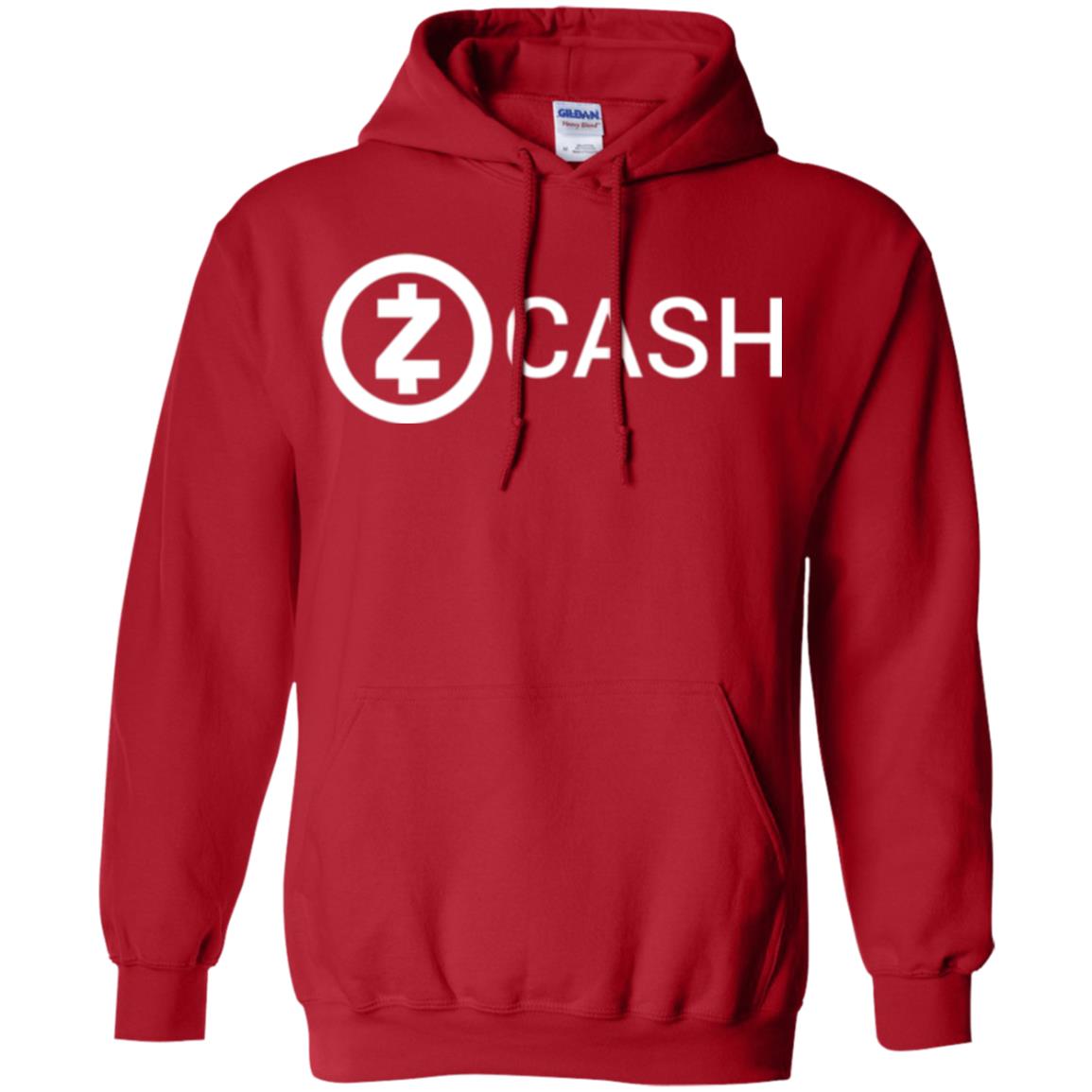 Cryptocurrency Zec Logo T-shirt Zcash Red