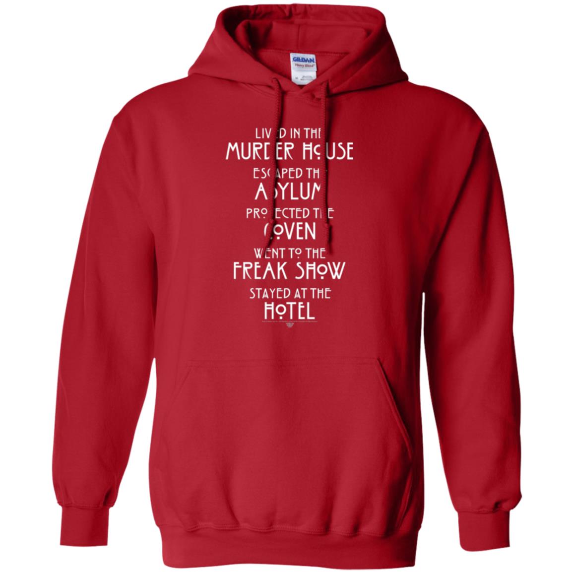 American Horror Story T-shirt Lived In The Murder House Red