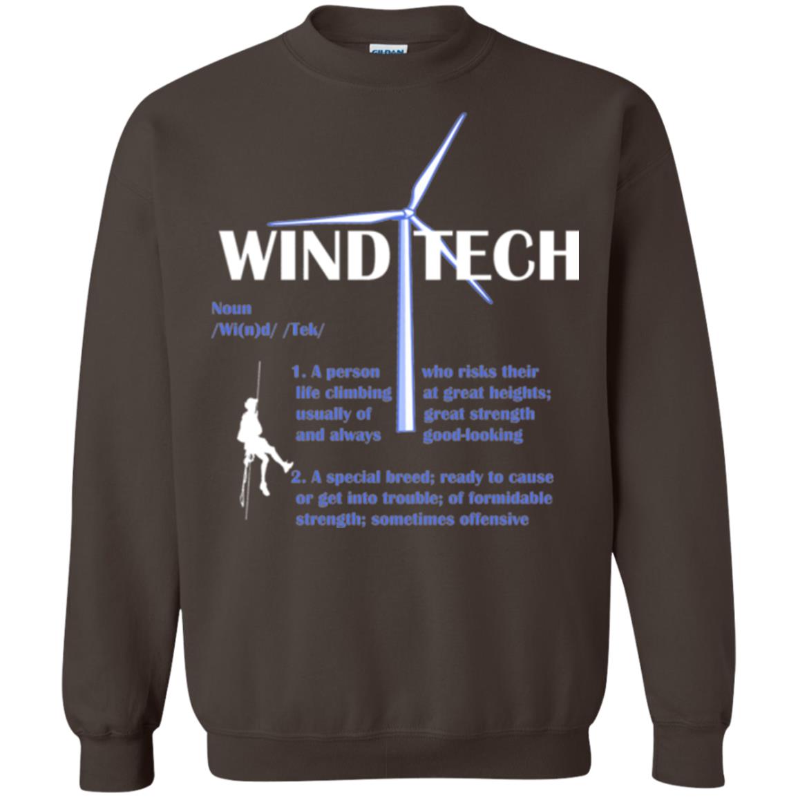 Wind Tech Definition T-shirt Dark Chocolate