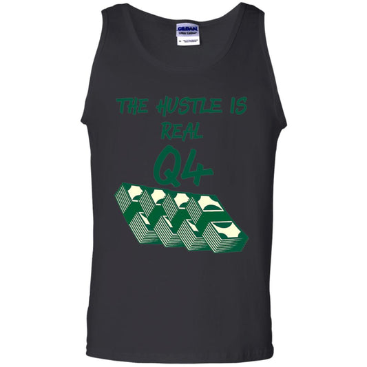 Money T-shirt The Hustle Is Real Q4 Making Money Novelty Black