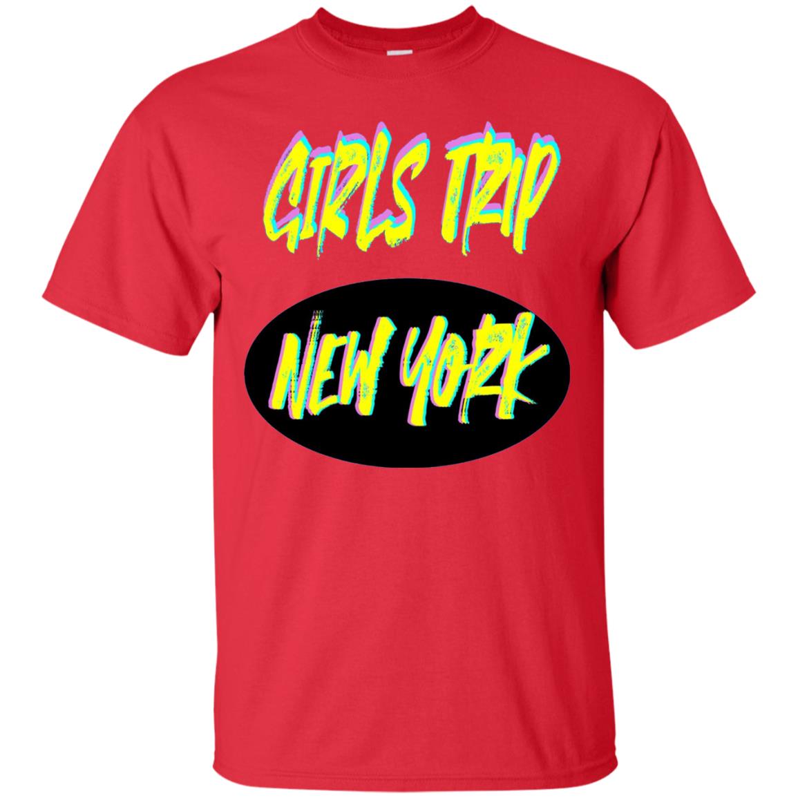 Girls Trip New York T-shirt Red