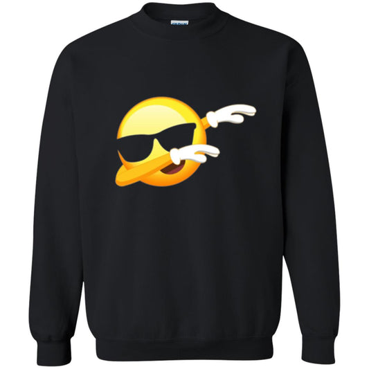 Funny Dabbing Emoji Cool Emoji Dab T-shirt Black