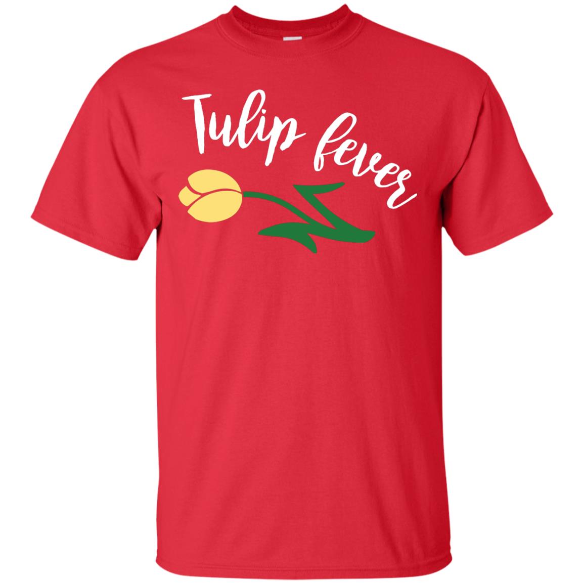 Tulip Fever Gardening T-shirt Red