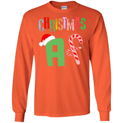 Chrismas Af X-mas Gift Shirt For Mens Or Womens Orange