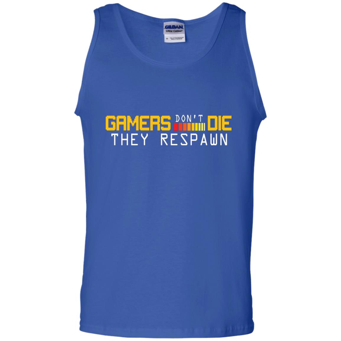 Gamers Don’t Die They Respawn Best T-shirt For Gamer Royal