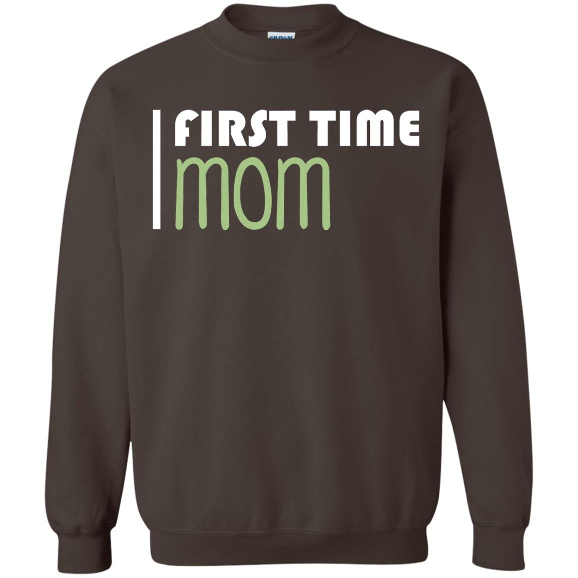 First Time Mom New Mom Shirt Dark Chocolate
