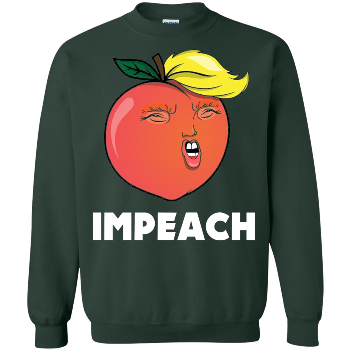 Anti Trump T-shirt Funny Trump Impeachment Forest Green