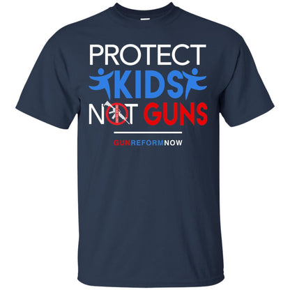 Protect Our Kids Not Guns March For Action T-shirt Navy