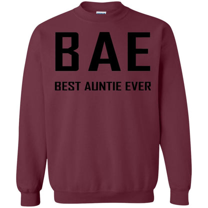 Best Aunt Ever Family Shirt Maroon