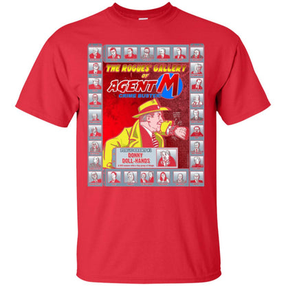 The Rogues' Gallery Of Agent M T-shirt Red