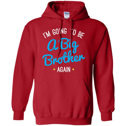 Big Brother Again T-shirt Happy New Baby Red