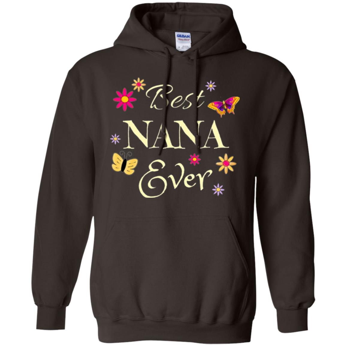 Best Nana Ever T-shirt Dark Chocolate