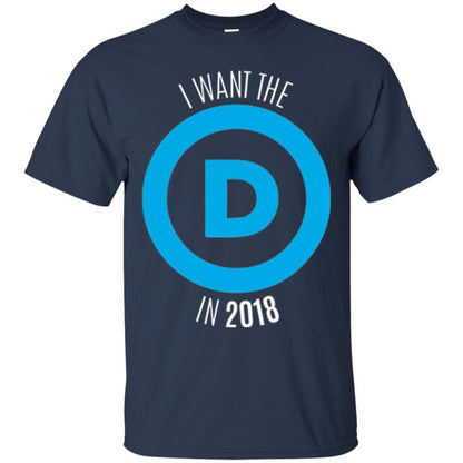 Election Resist T-shirt Vote Democrat 2018 Navy