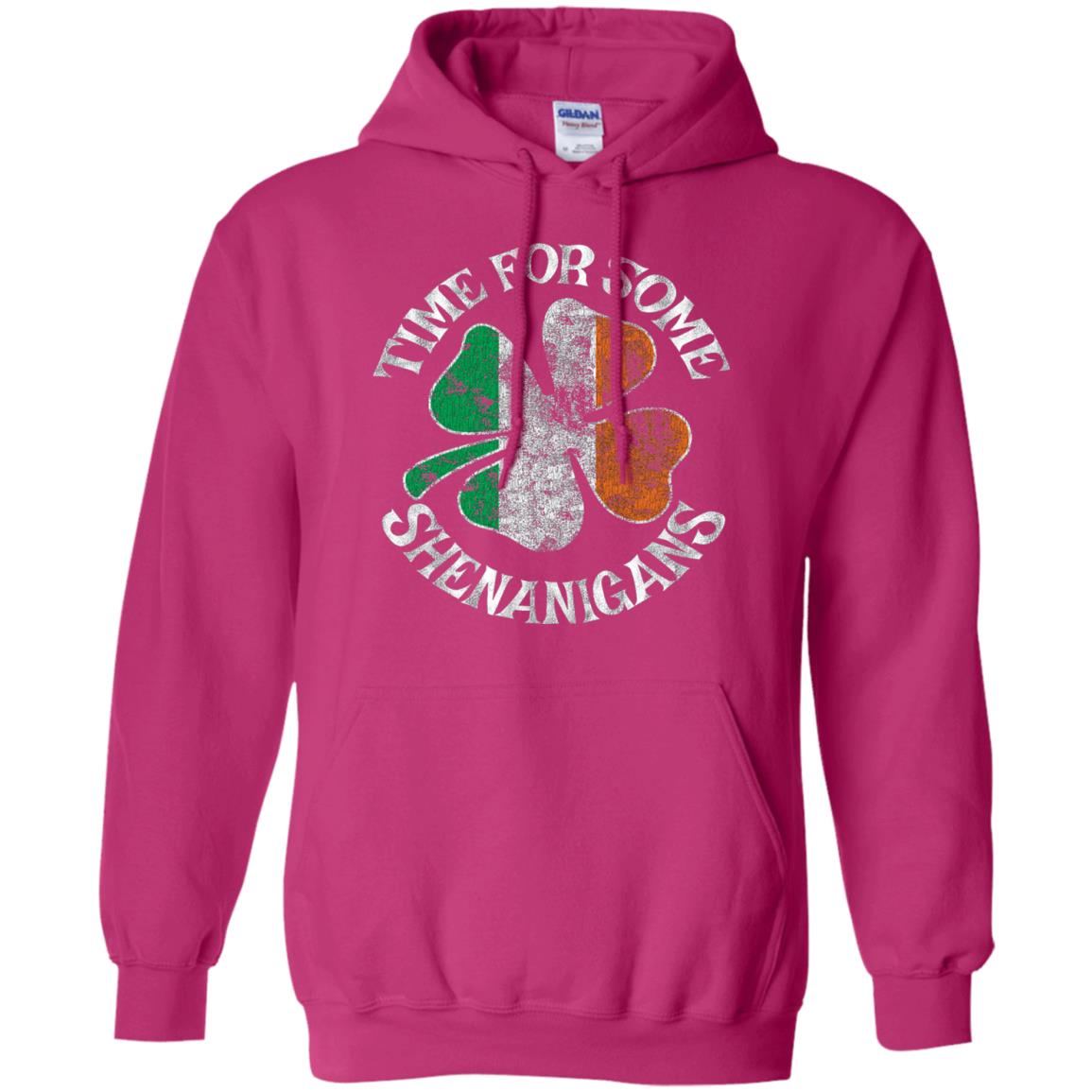 Time For Some Shenanigans St. Patrick_s Day T-shirt Heliconia