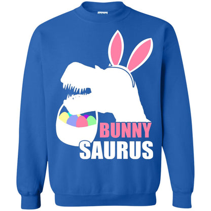 Bunnysaurus Easter Dinosaur Lover Shirt Royal
