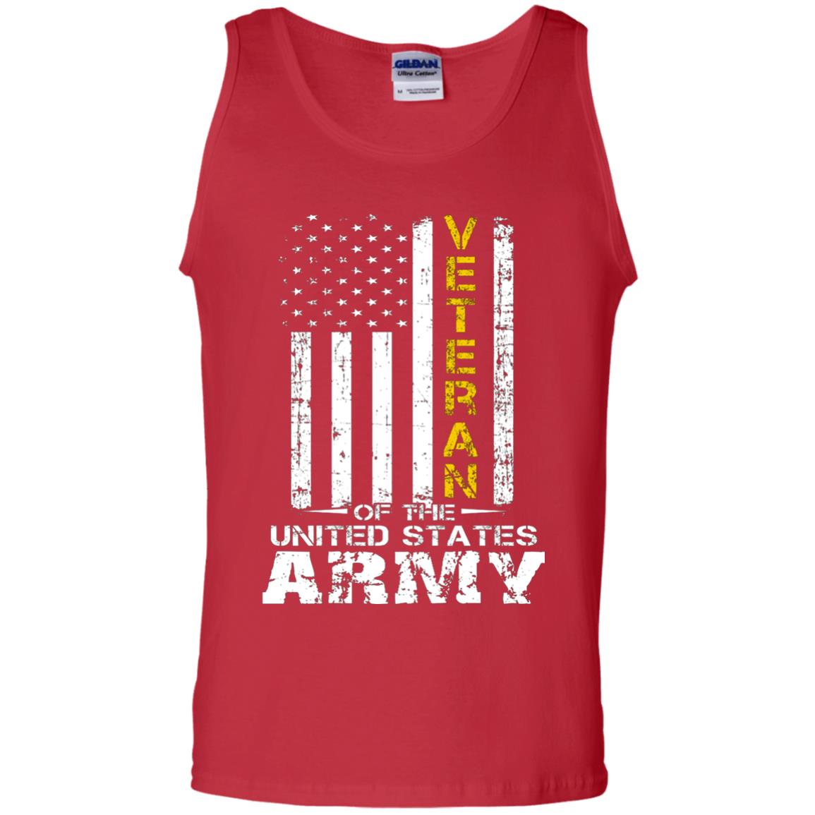 Veteran Of United States Us Army Premium Shirt Red