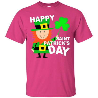 Teacher T-shirt St. Patrick's Day Heliconia