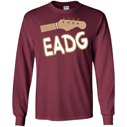 Eadg Bass Tuning Lover Shirt Maroon