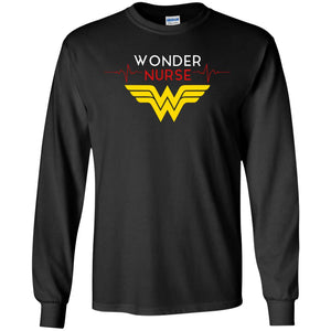 Wonder Nurse ShirtG240 Gildan LS Ultra Cotton T-Shirt