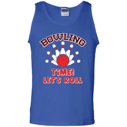 Bowling Lover T-shirt Time Let’s Roll Royal