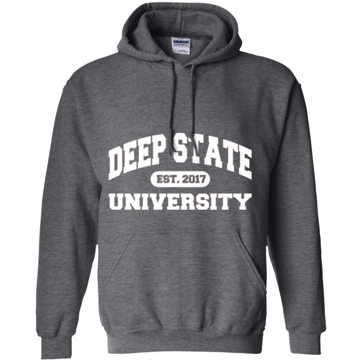 Deep State University T-shirt Dark Heather