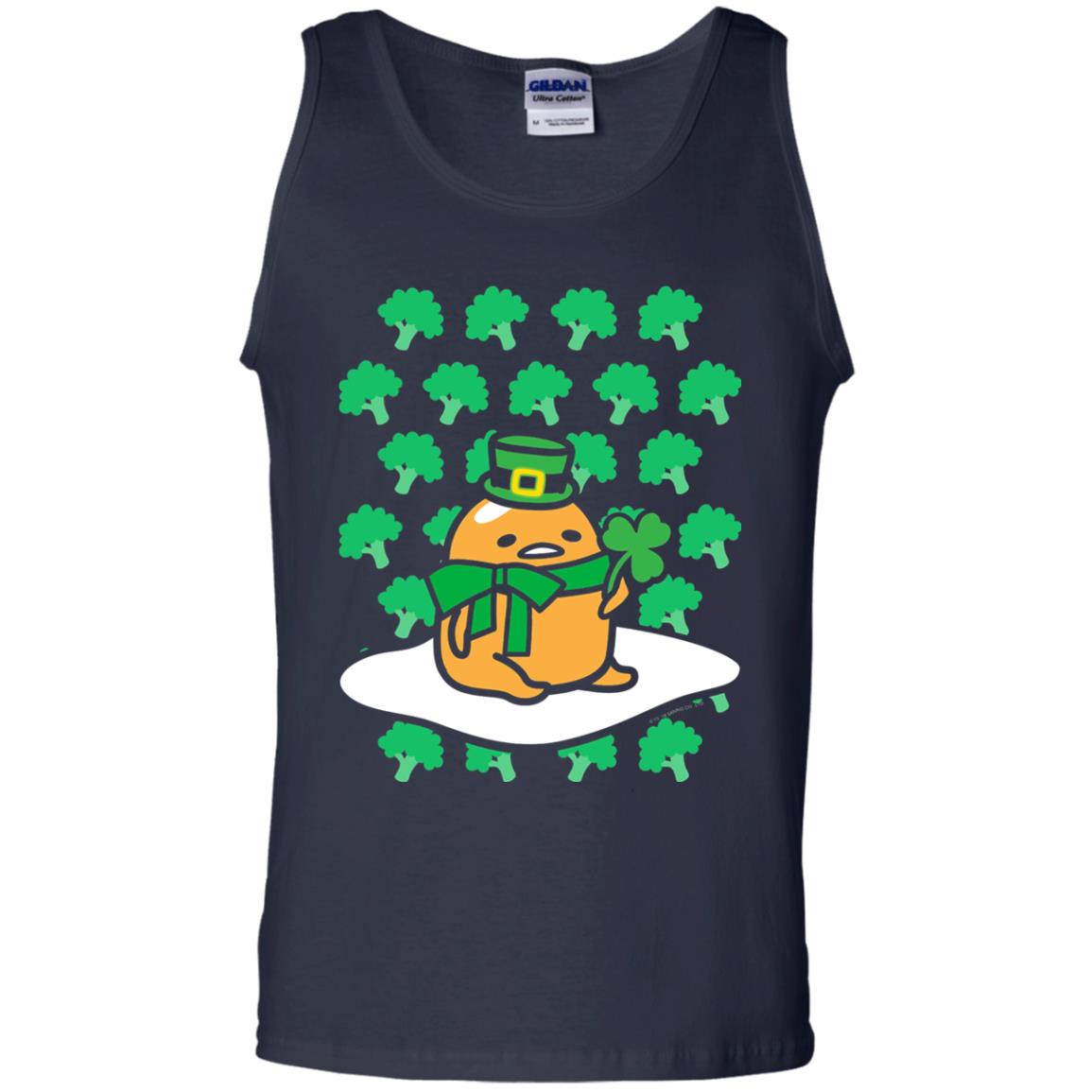 St. Patrick_s Day T-shirt Clover Navy