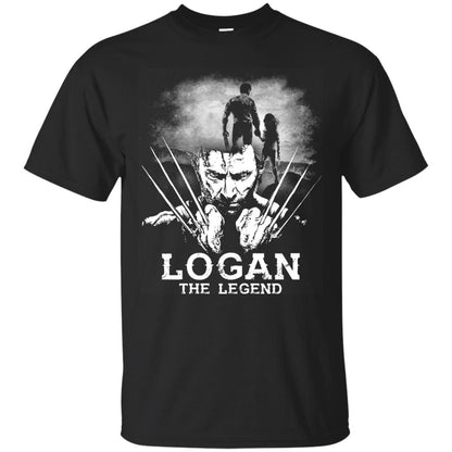 Logan The Legend Wolverine Fan T-shirt Black