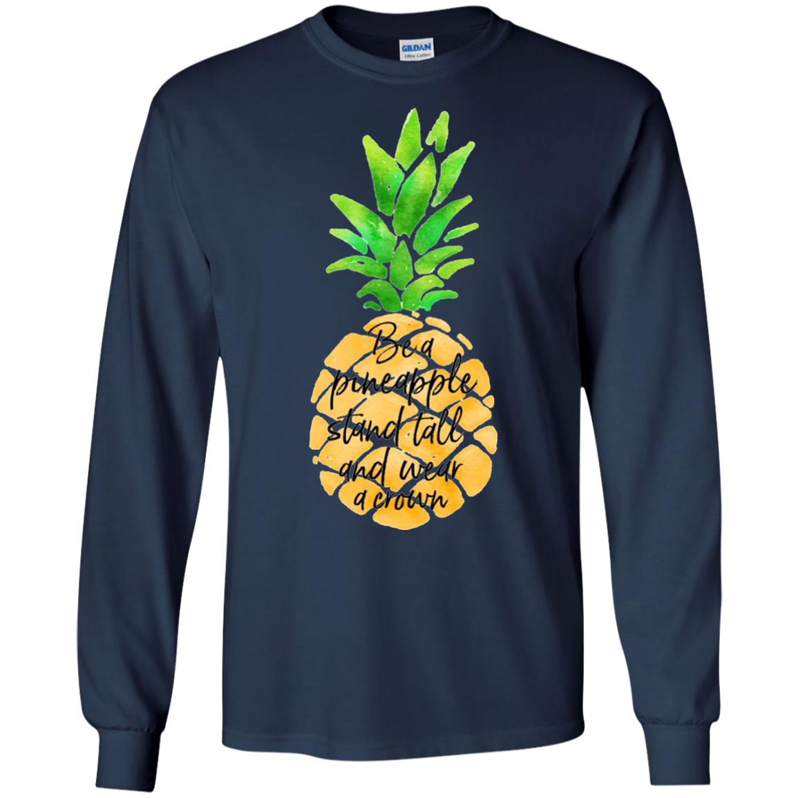 Funny Pineapple T-shirt Navy