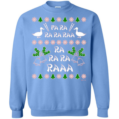 Christmas T-shirt Fa Ra Ra Chinese Duck Dinner Carolina Blue