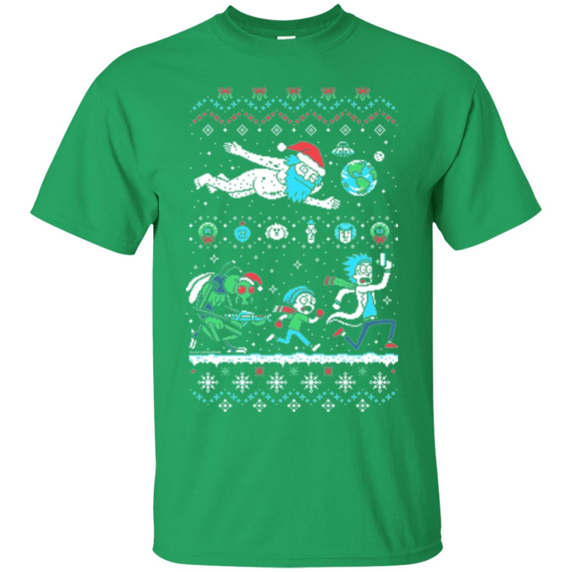 Rick And Morty T-shirt Irish Green