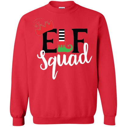 Christmas T-shirt Elf Squad Red