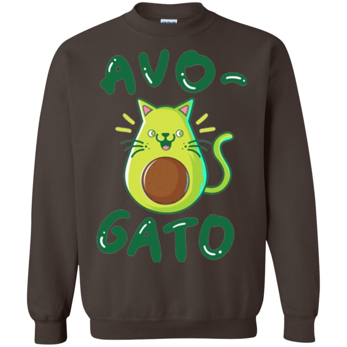Cat Lovers T-shirt Avocado Avogato Dark Chocolate