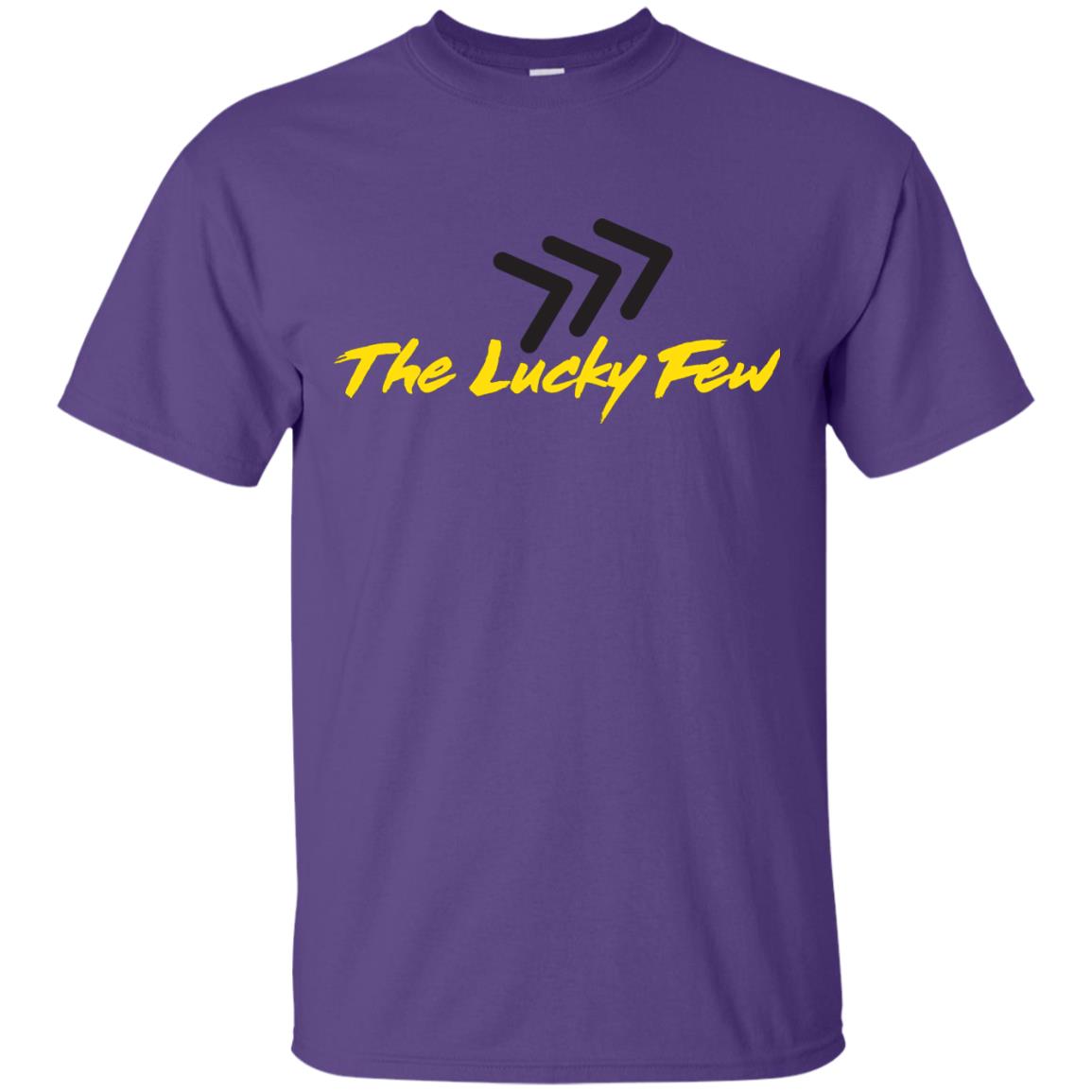 The Lucky Few 3 Arrow Support Down Syndrome Awareness T-shirt Purple